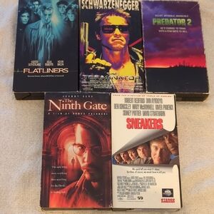Solid Movie VHS Bundle